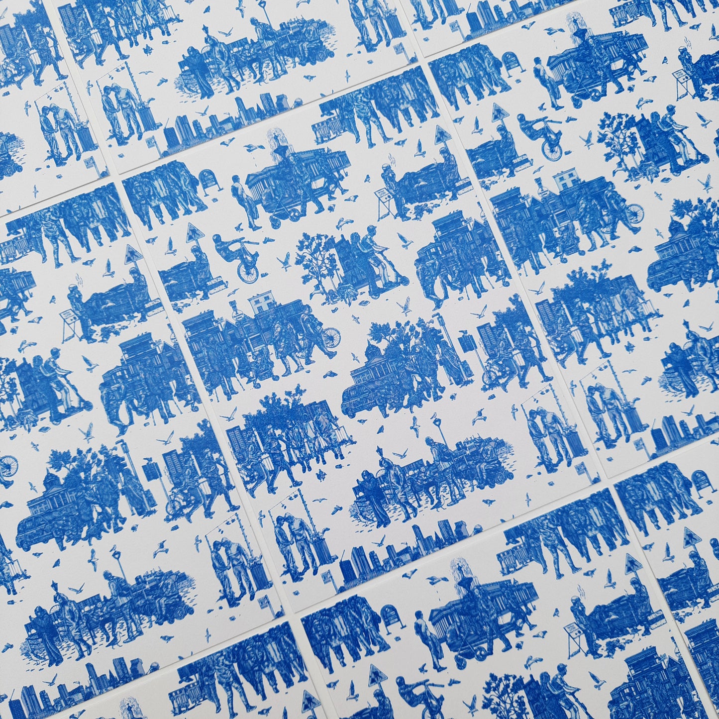 Liverpool Toile Postcard
