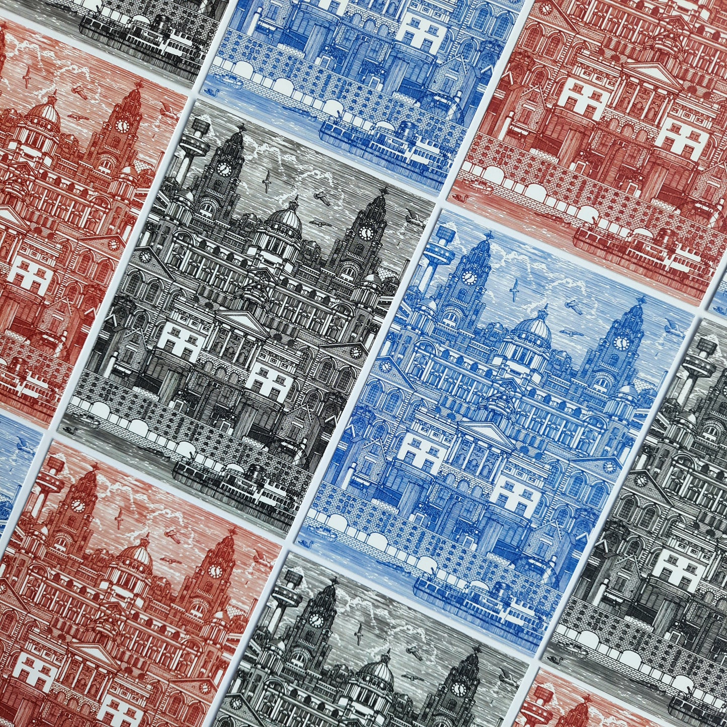 Lerpwl Postcard (Pack of 3)