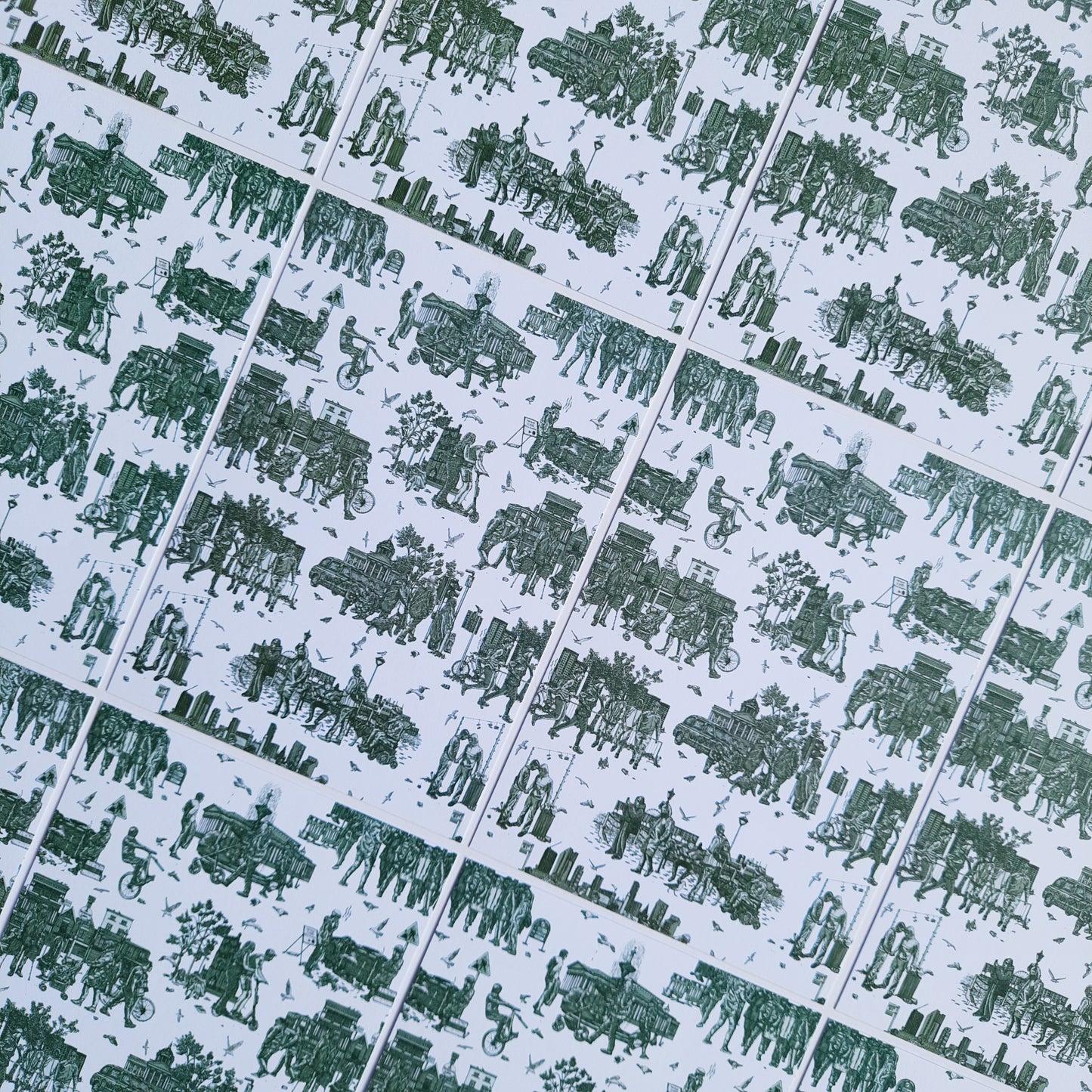 Liverpool Toile Postcard